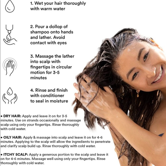 🌟2for$20🌟 New WOW Apple Cider Vinegar Shampoo (16.9 fl.oz) - Picture 2 of 6